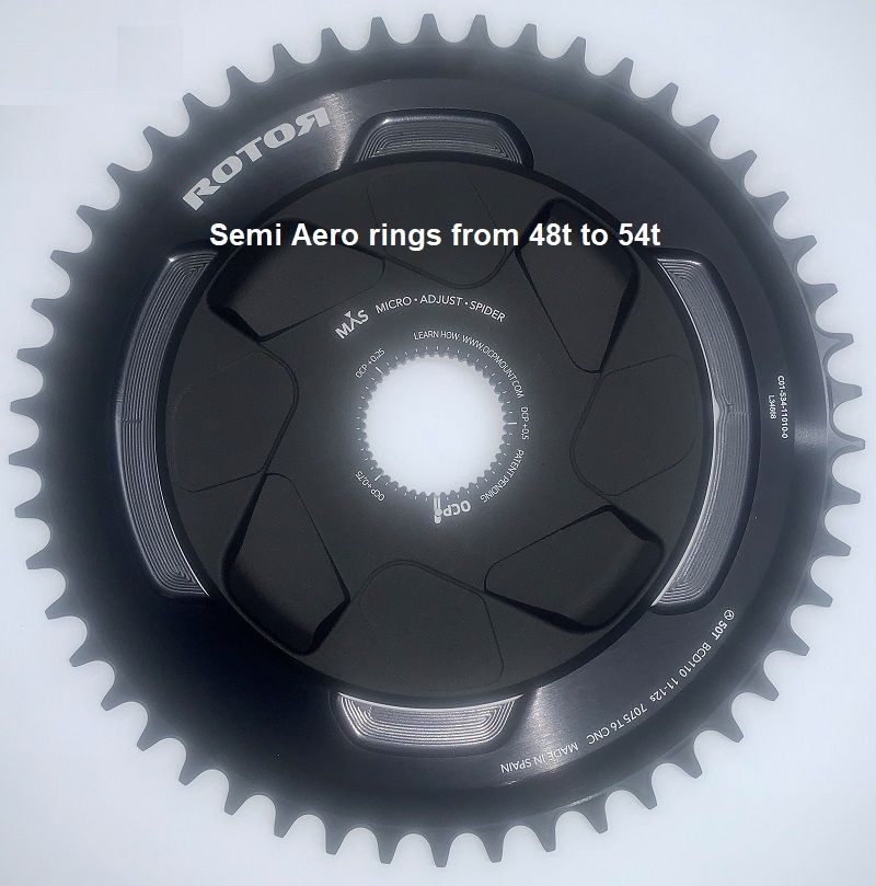 ROTOR ALDHU 1X (Single Ring) 4 Bolt AERO MAS Spider 110BCD