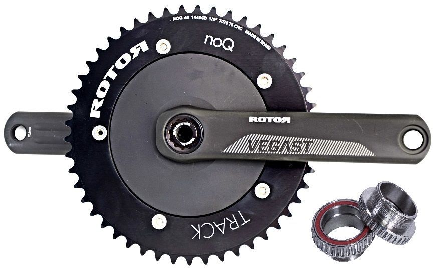 ROTOR VEGAST 30mm Axle Track Crankset C/W Bottom Bracket