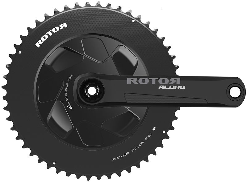 ROTOR ALDHU SRAM AXS 2X (Double) 4 Bolt AERO MAS Spider