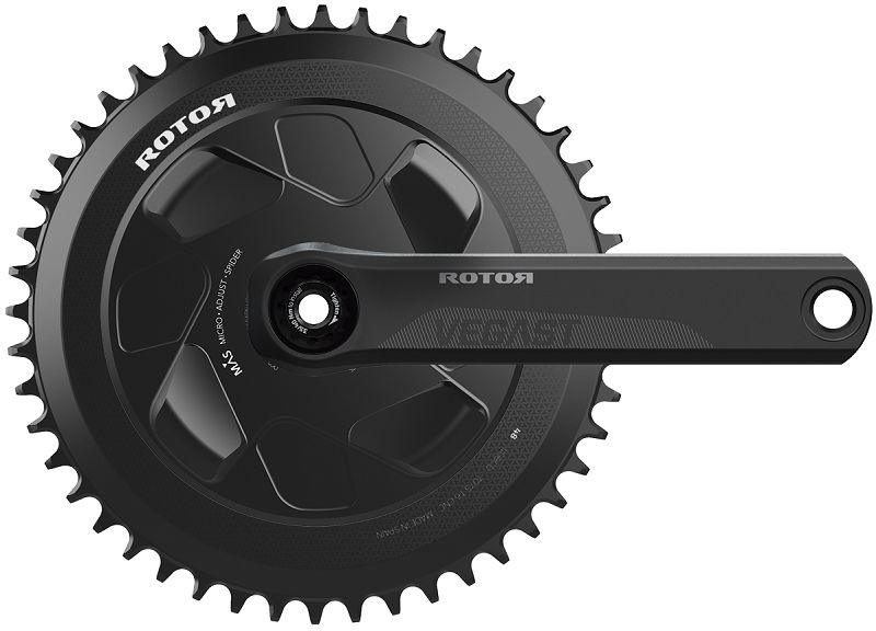 ROTOR VEGAST 170mm クランク30MM AXLE 4スパイダー VEGAST CRANK ARMSベガス3D+クランクアーム（30MM) | ROTOR 日本
